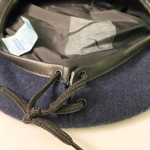 Vintage  Krystal Cap Girl Scout Felt Cap Junior Medium 55 cm Made In Canada - Picture 11 of 12